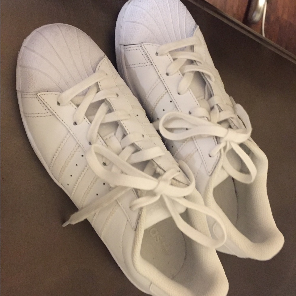 Classic Adidas Superstars sneakers